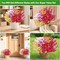 22 Pack Artificial Flowers for Outdoor Indoor Fake Plants, Faux Silk Flowers for Outdoors Outside Front Porch Hanging Planter Window Box Garden Spring Decoration(Multi-Colour)